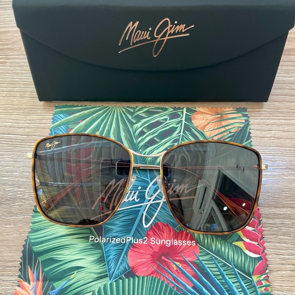 Brand New, Maui Jim Tiger Lily Polarized Sunglasses